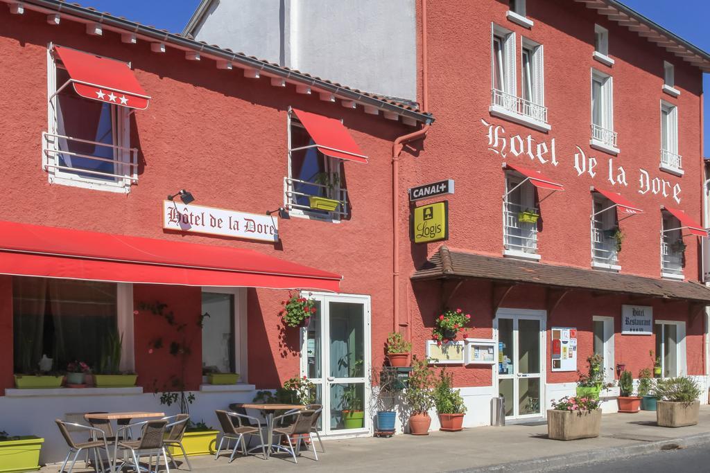 Logis Hotel Restaurant De La Dore Vertolaye Exteriér fotografie